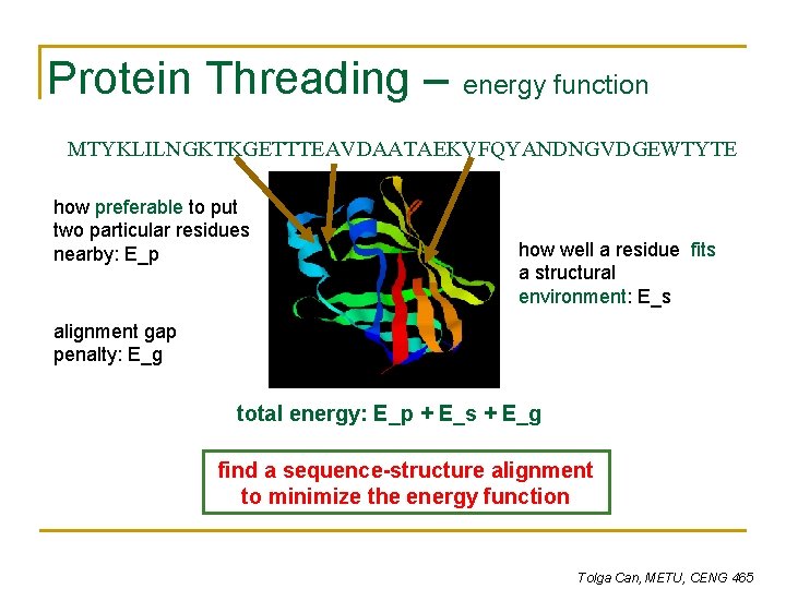 Protein Threading – energy function MTYKLILNGKTKGETTTEAVDAATAEKVFQYANDNGVDGEWTYTE how preferable to put two particular residues nearby: Protein Threading – energy function MTYKLILNGKTKGETTTEAVDAATAEKVFQYANDNGVDGEWTYTE how preferable to put two particular residues nearby: