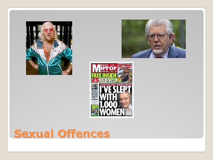 Sexual Offences 