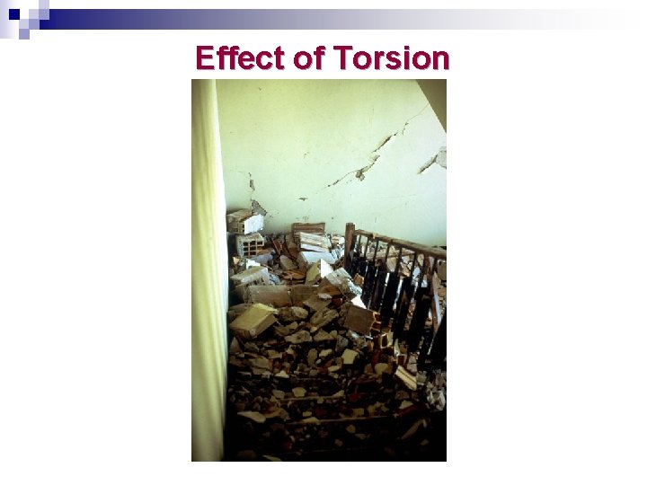 Effect of Torsion 