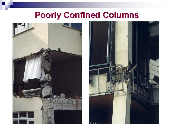 Poorly Confined Columns 
