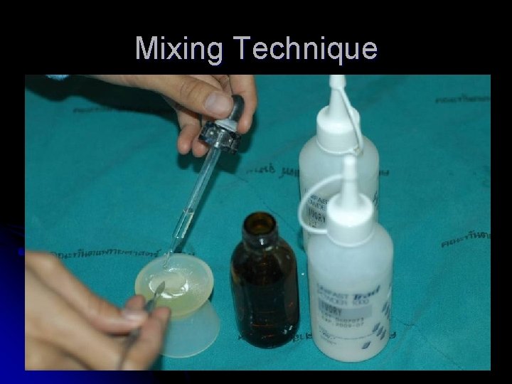 Mixing Technique 