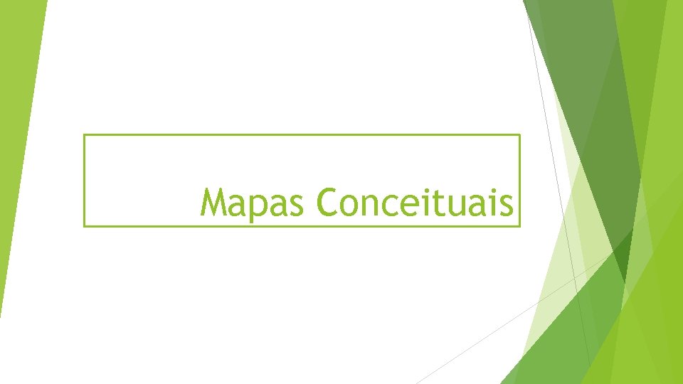 Mapas Conceituais 