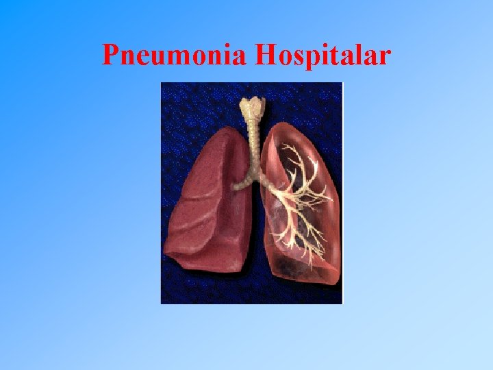 Pneumonia Hospitalar 