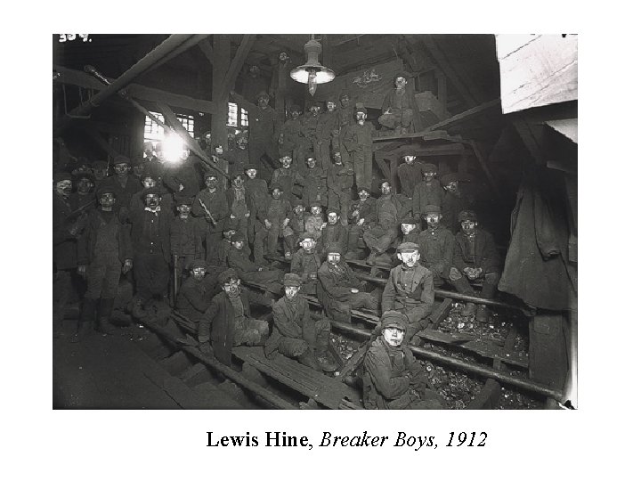 Lewis Hine, Breaker Boys, 1912 