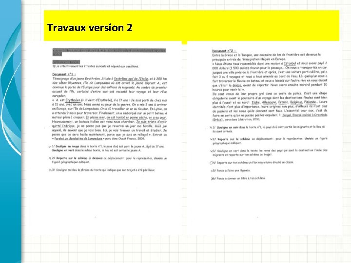 Travaux version 2 