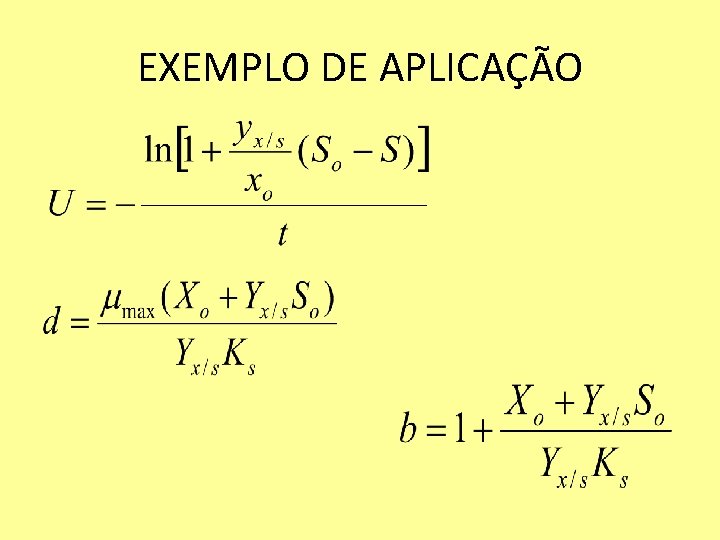 EXEMPLO DE APLICAÇÃO 