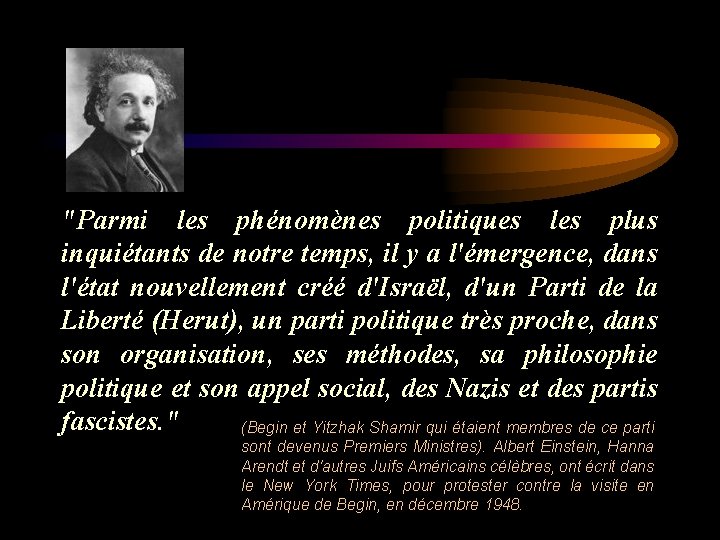 "Parmi les phénomènes politiques les plus inquiétants de notre temps, il y a l'émergence,