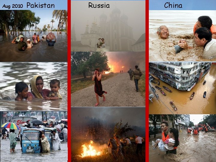 Aug 2010 Pakistan Russia China 