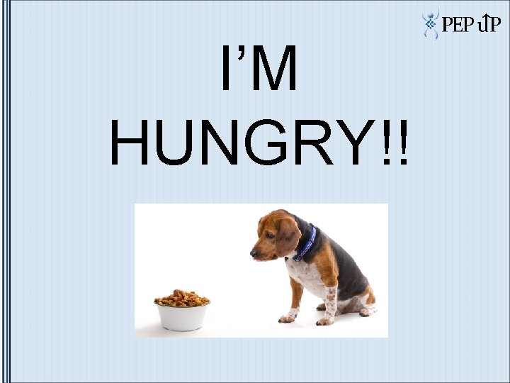 I’M HUNGRY!! I’M HUNGRY!!