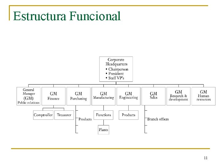 Estructura Funcional 11 