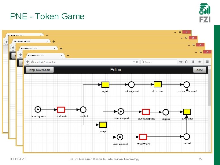 PNE - Token Game 30. 11. 2020 © FZI Research Center for Information Technology