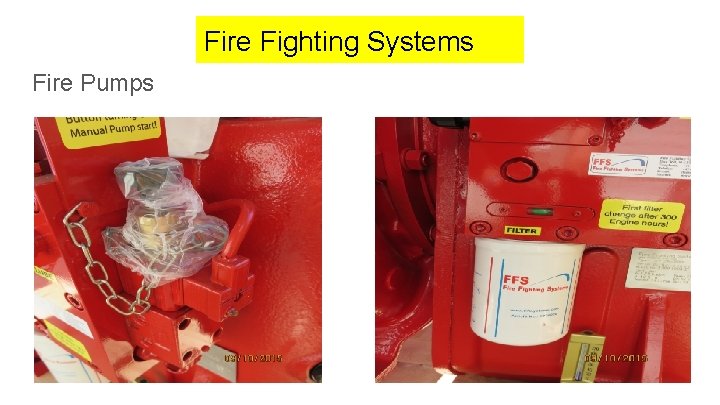 Fire Fighting Systems Fire Pumps 