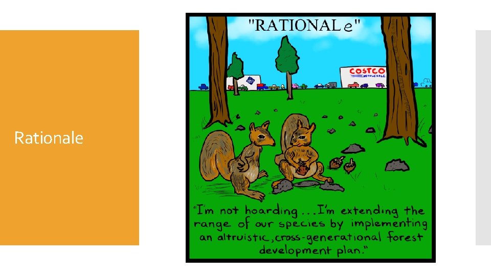 Design Rationale Cartoon From Default to Design DesignBased Assessment for Libraries