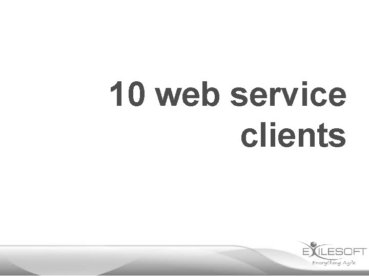 10 web service clients 