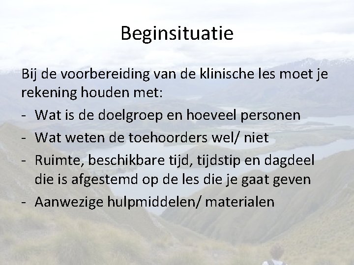Hoe geef ik een klinische les Van Gelder