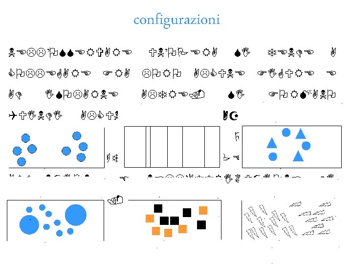 configurazioni NELL’OSSERVARE UN’OPERA SI TENDE A COLLEGARE FRA LORO ALCUNE FIGURE E AD ISOLARNE