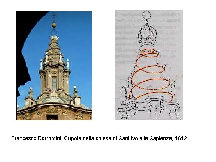 Francesco Borromini, Cupola della chiesa di Sant’Ivo alla Sapienza, 1642 