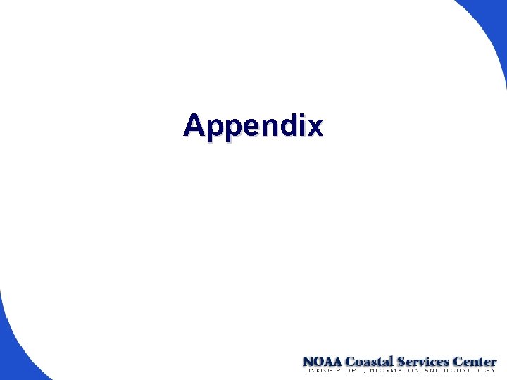 Appendix 