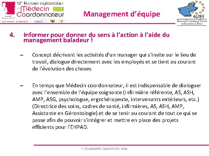 Management d’équipe 4. Informer pour donner du sens à l’action à l’aide du management