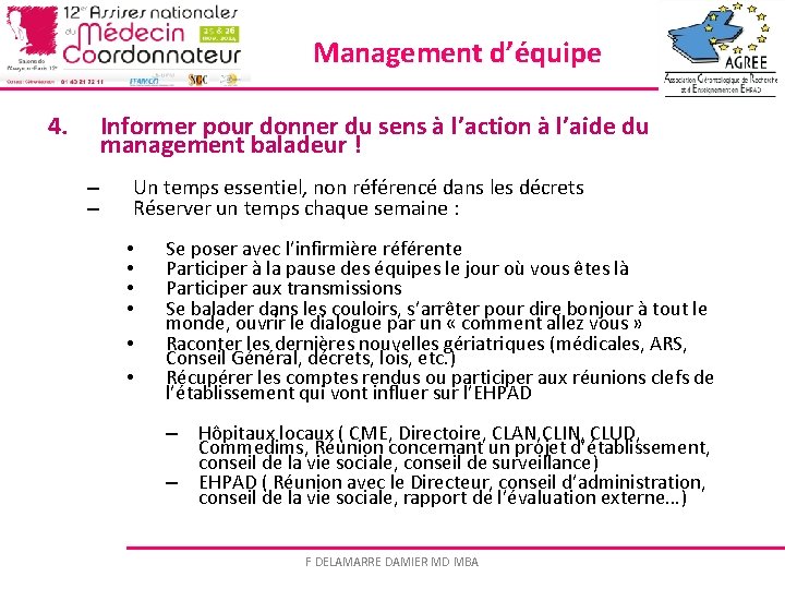 Management d’équipe 4. Informer pour donner du sens à l’action à l’aide du management