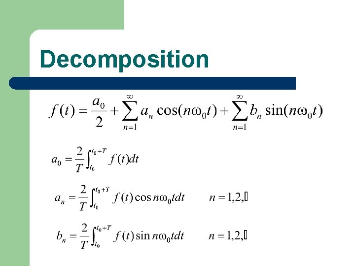 Decomposition 