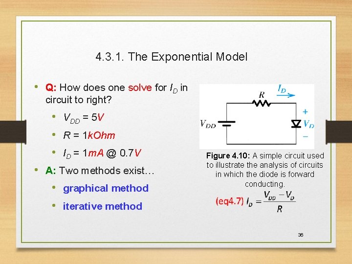 4. 3. 1. The Exponential Model • Q: How does one solve for ID