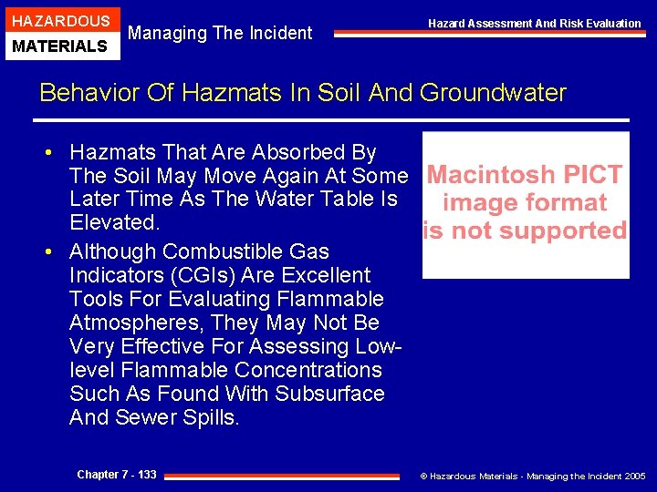 HAZARDOUS MATERIALS Managing The Incident Hazard Assessment And Risk Evaluation Behavior Of Hazmats In