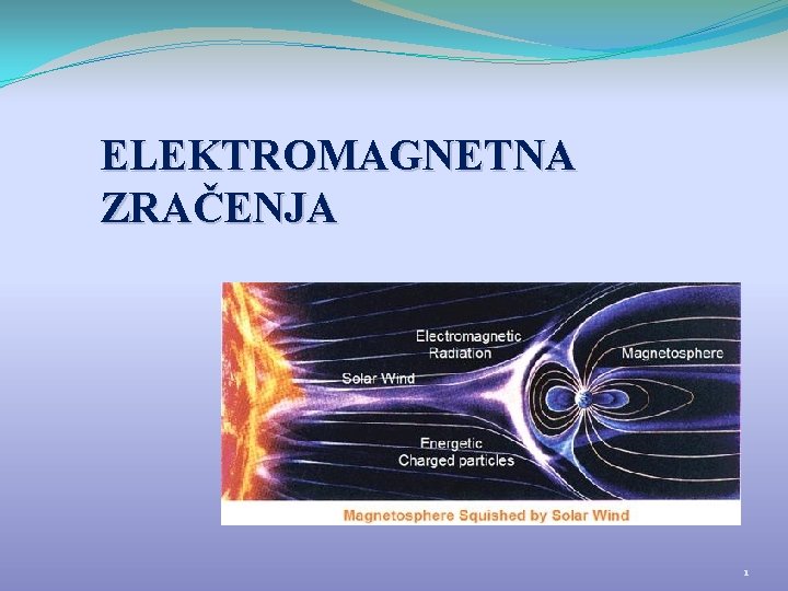 ELEKTROMAGNETNA ZRAČENJA 1 