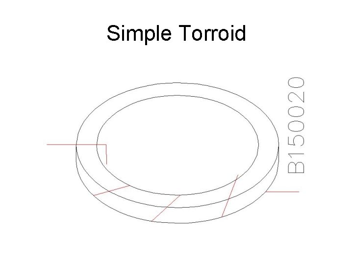 Simple Torroid 