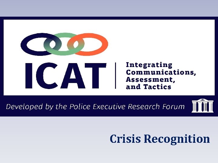 Crisis Recognition 