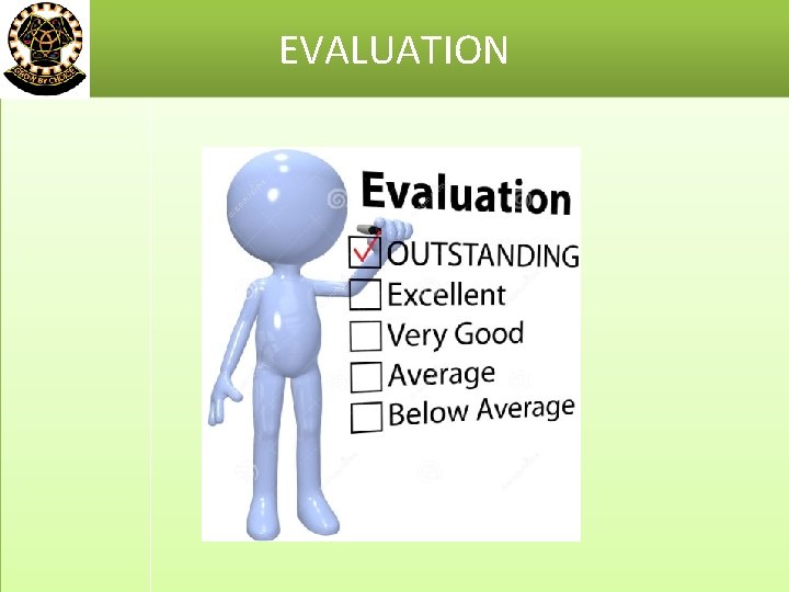 EVALUATION 