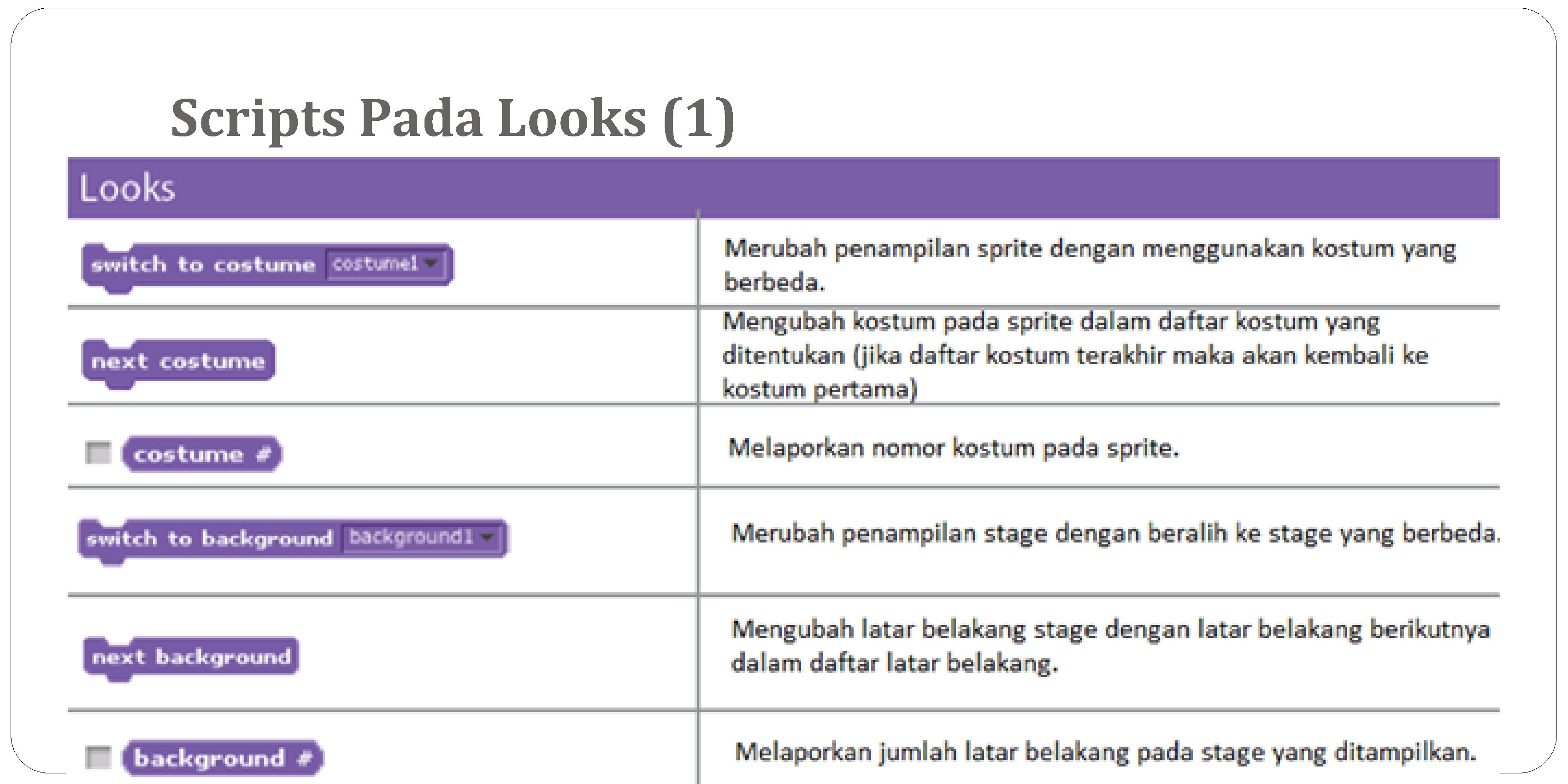 Scripts Pada Looks (1) 