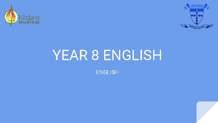 YEAR 8 ENGLISH 