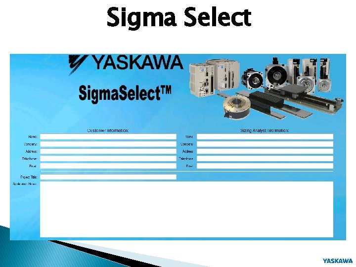 Sigma Select 