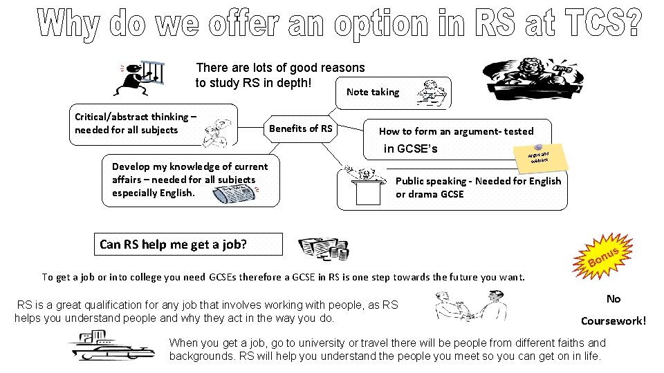 There are lots of good reasons to study RS in depth! Note taking Critical/abstract