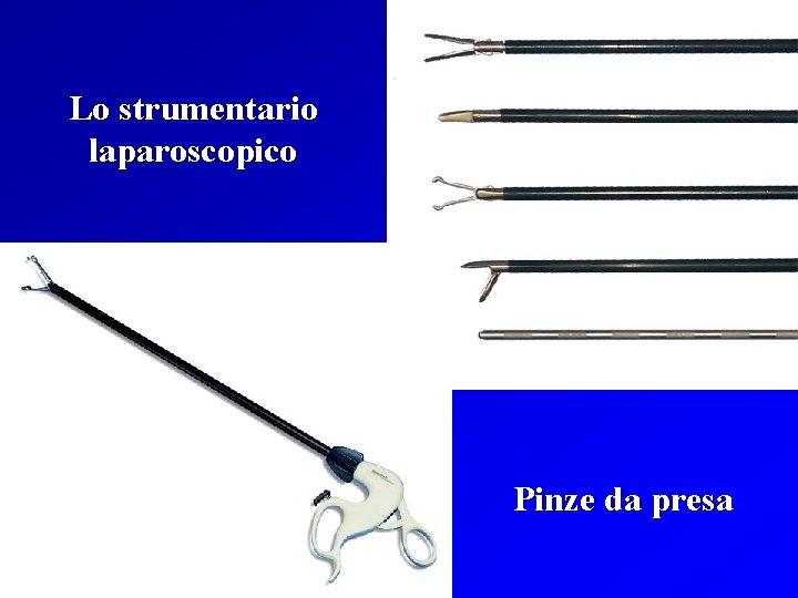 Lo strumentario laparoscopico Pinze da presa 