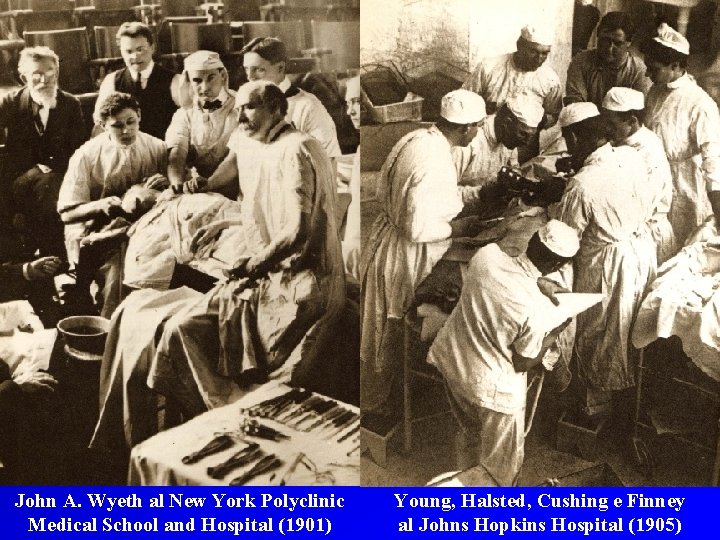 John A. Wyeth al New York Polyclinic Medical School and Hospital (1901) Young, Halsted,