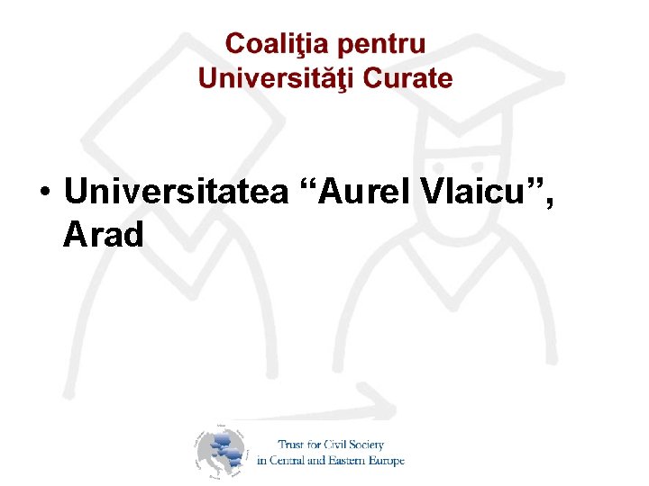  • Universitatea “Aurel Vlaicu”, Arad 