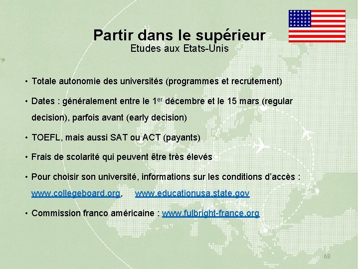 La Mobilit Europenne Et Internationale Formation Acadmique Cop