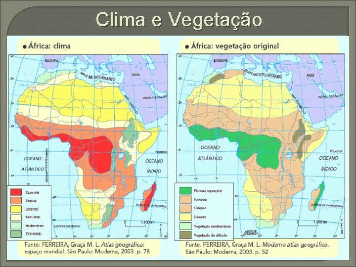 Clima e Vegetação 