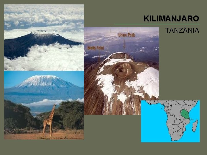 KILIMANJARO TANZ NIA 