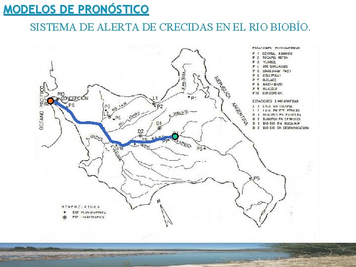 MODELOS DE PRONÓSTICO SISTEMA DE ALERTA DE CRECIDAS EN EL RIO BIOBÍO. 