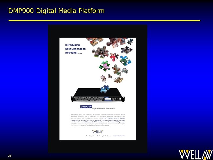 DMP 900 Digital Media Platform 21 