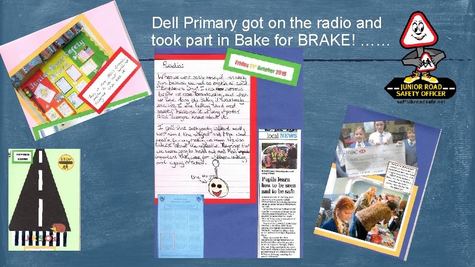 Dell Primary got on the radio and took part in Bake for BRAKE! ……