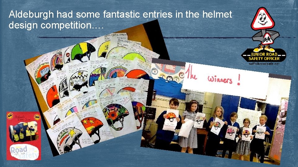 Aldeburgh had some fantastic entries in the helmet design competition…. 