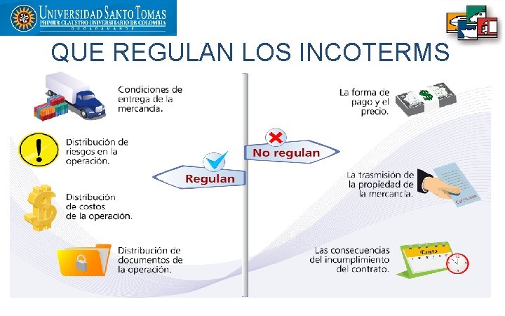 QUE REGULAN LOS INCOTERMS 