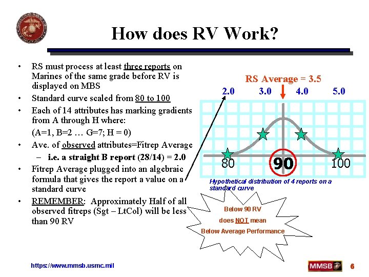 How does RV Work? • • • RS must process at least three reports How does RV Work? • • • RS must process at least three reports