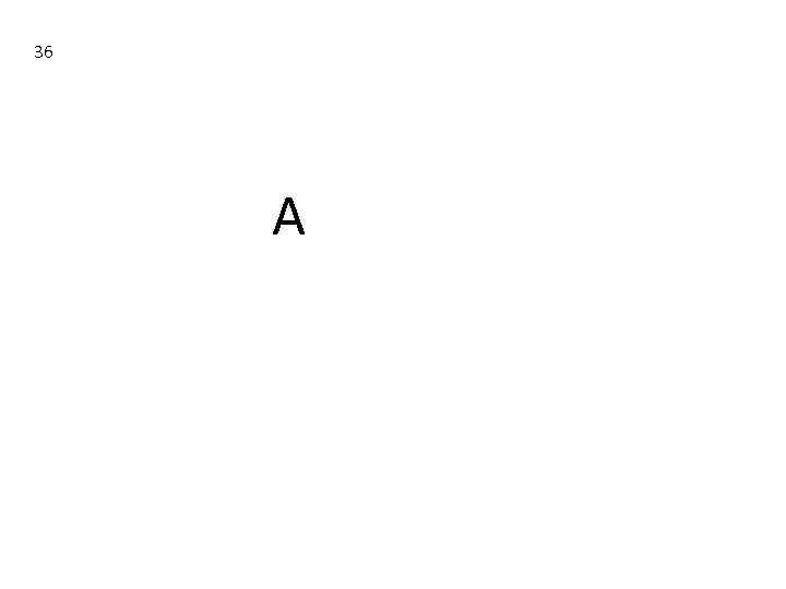36 A 36 A