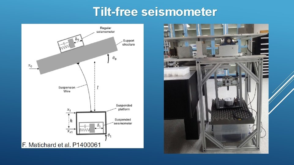 Tilt-free seismometer Tilt-free seismometer