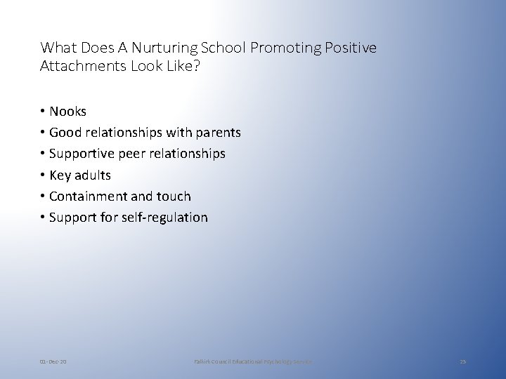 What Does A Nurturing School Promoting Positive Attachments Look Like? • Nooks • Good